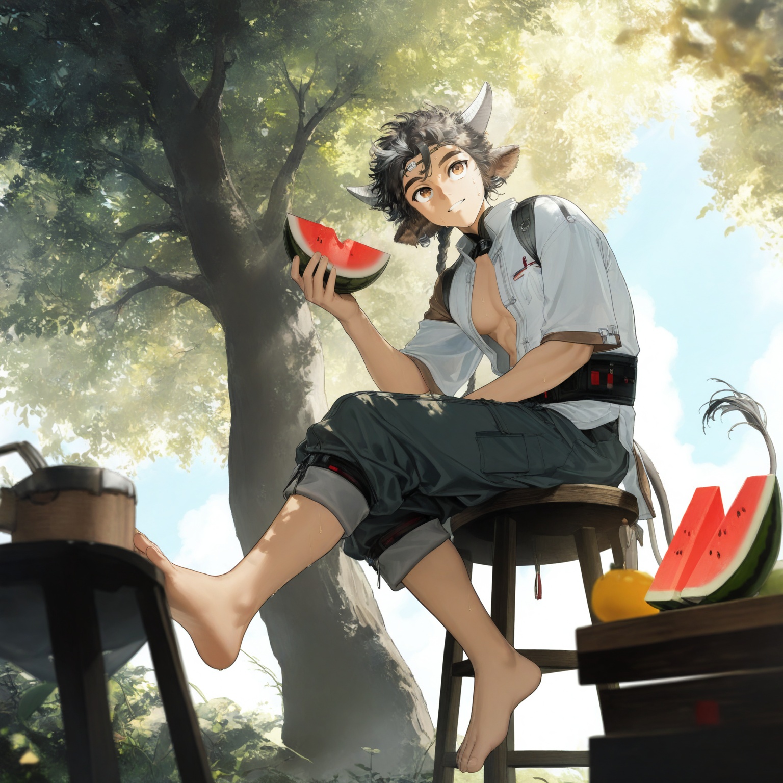 1boy,  solo,  wanqingyangguang on Tensor.Art