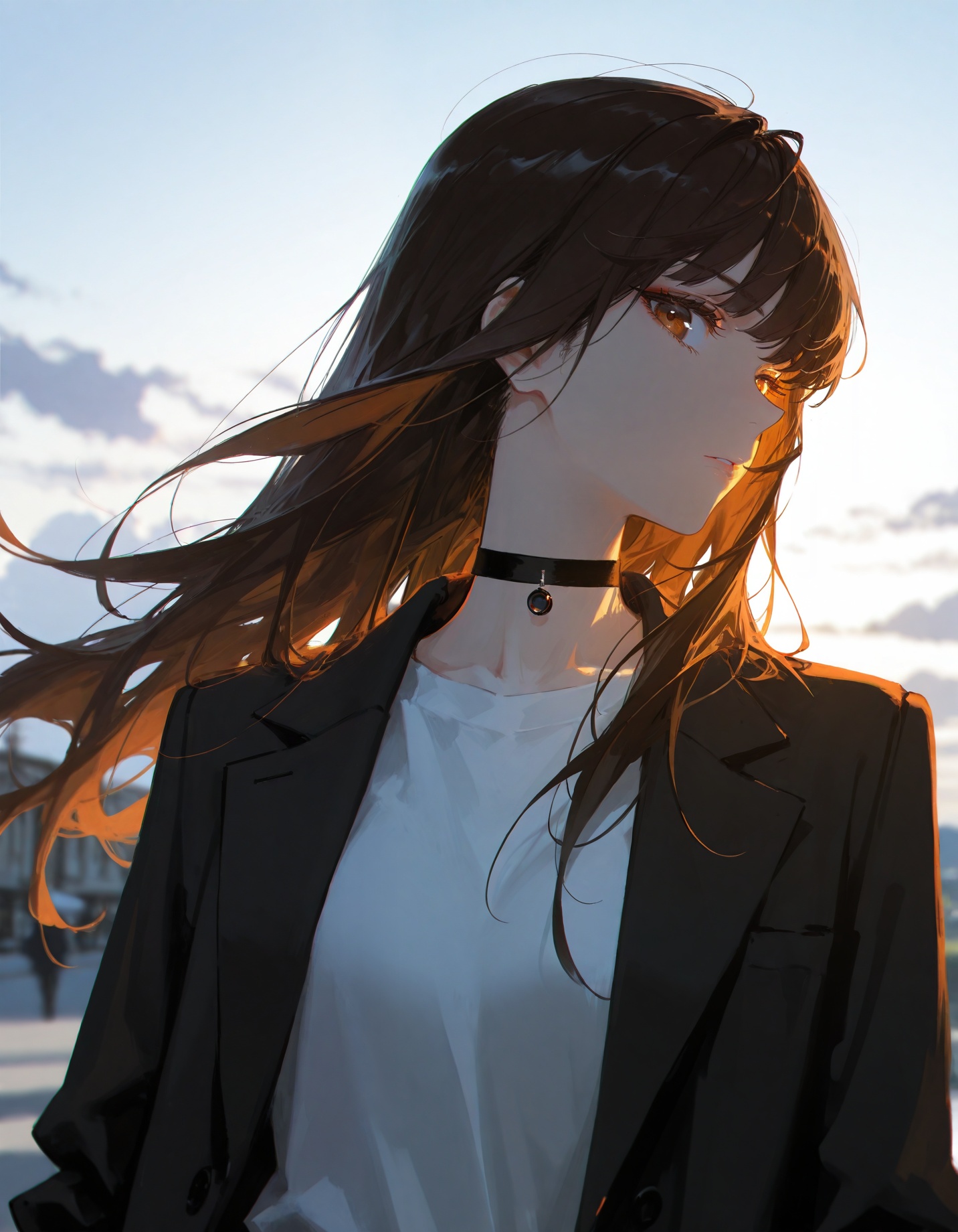 1girl,  solo,  long hair on Tensor.Art