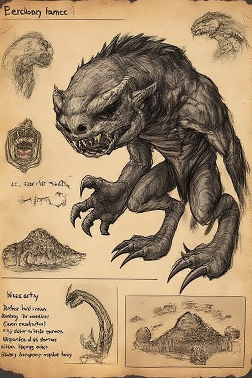 Small round cave creature,  chubby reptile-like body,  rocky scales on Tensor.Art