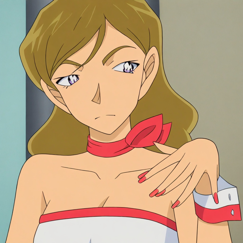 saijo988ayaka,  brown hair,  long hair on Tensor.Art