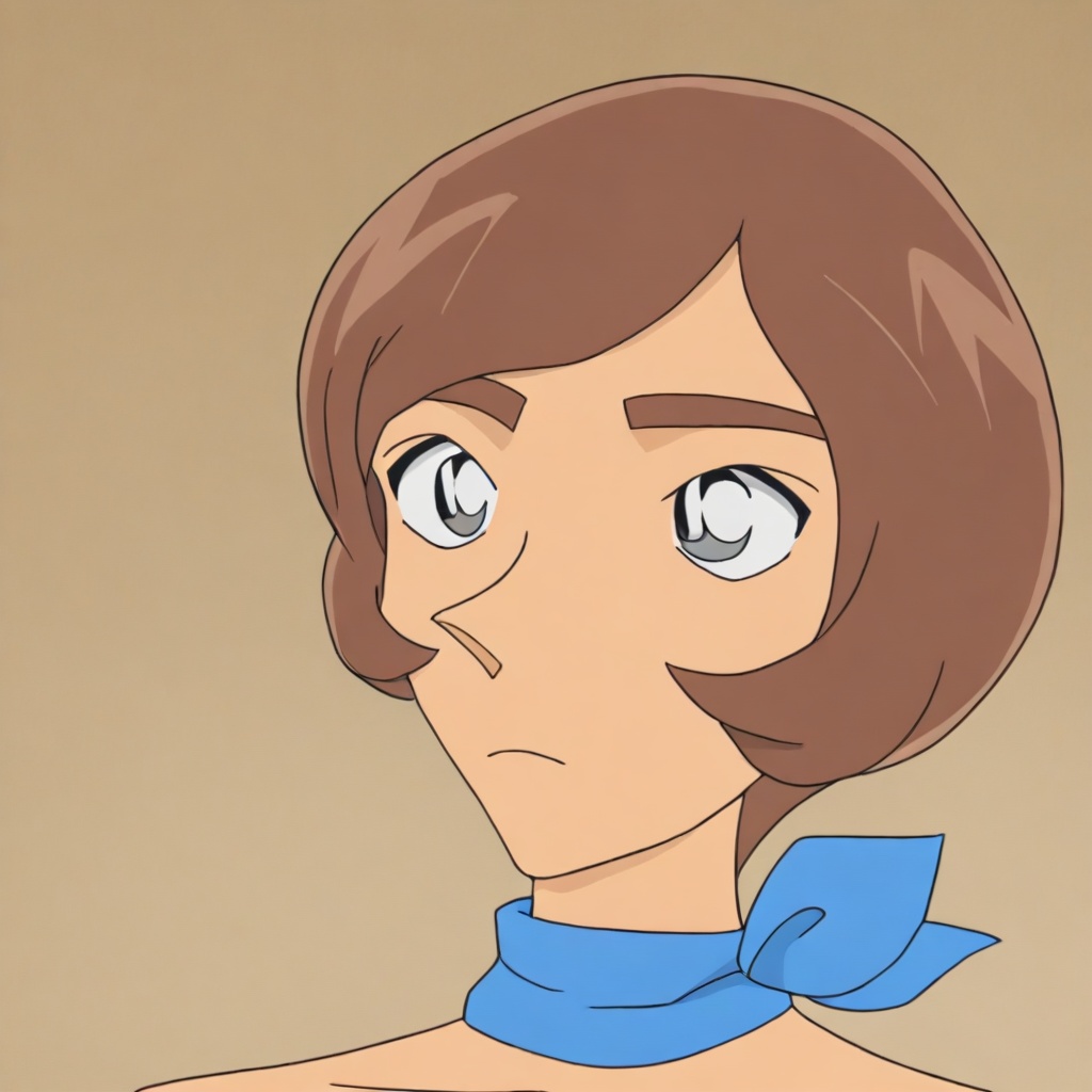 komoro988mina,  brown hair,  short hair on Tensor.Art