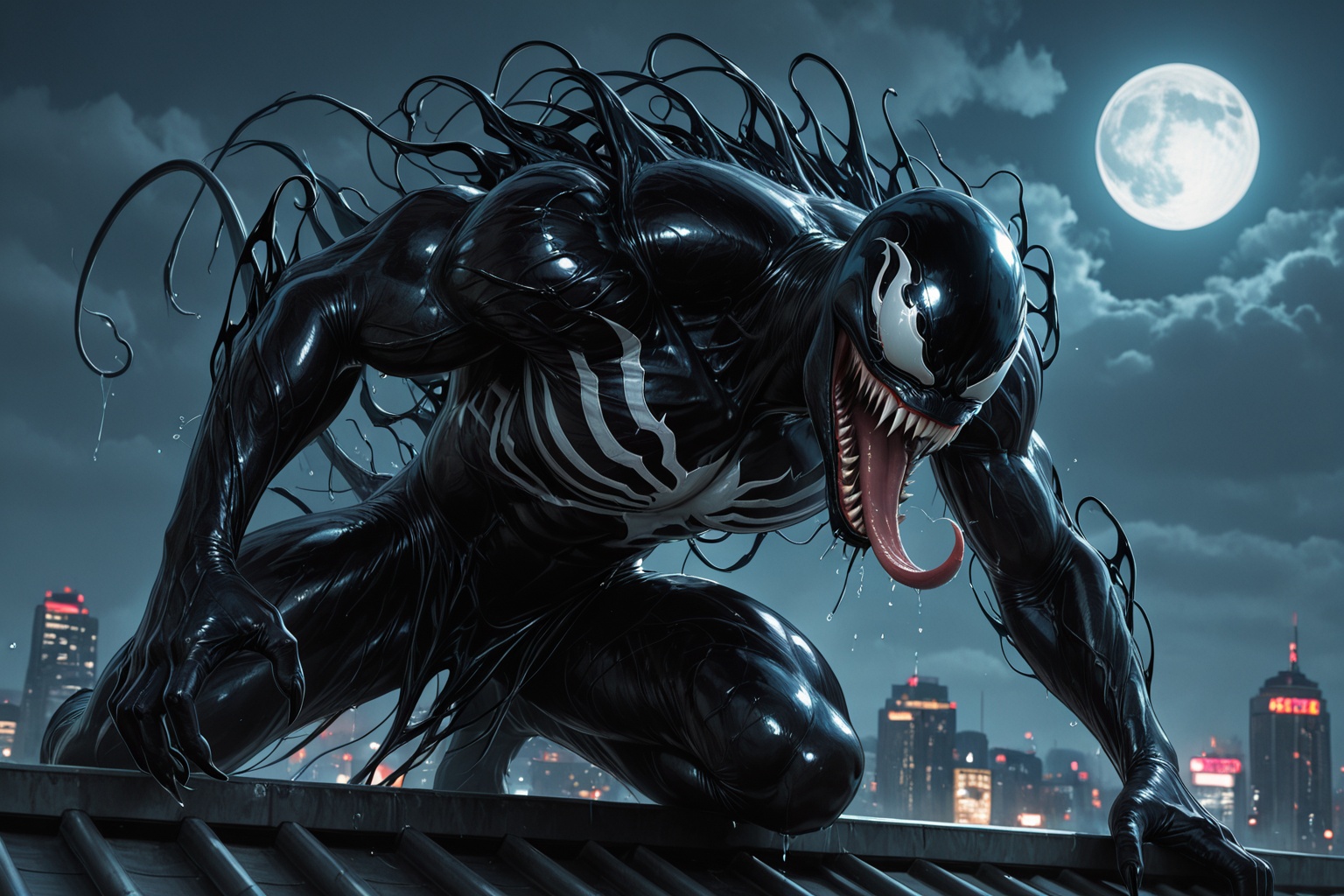 (Venom,  1 men,  male on Tensor.Art