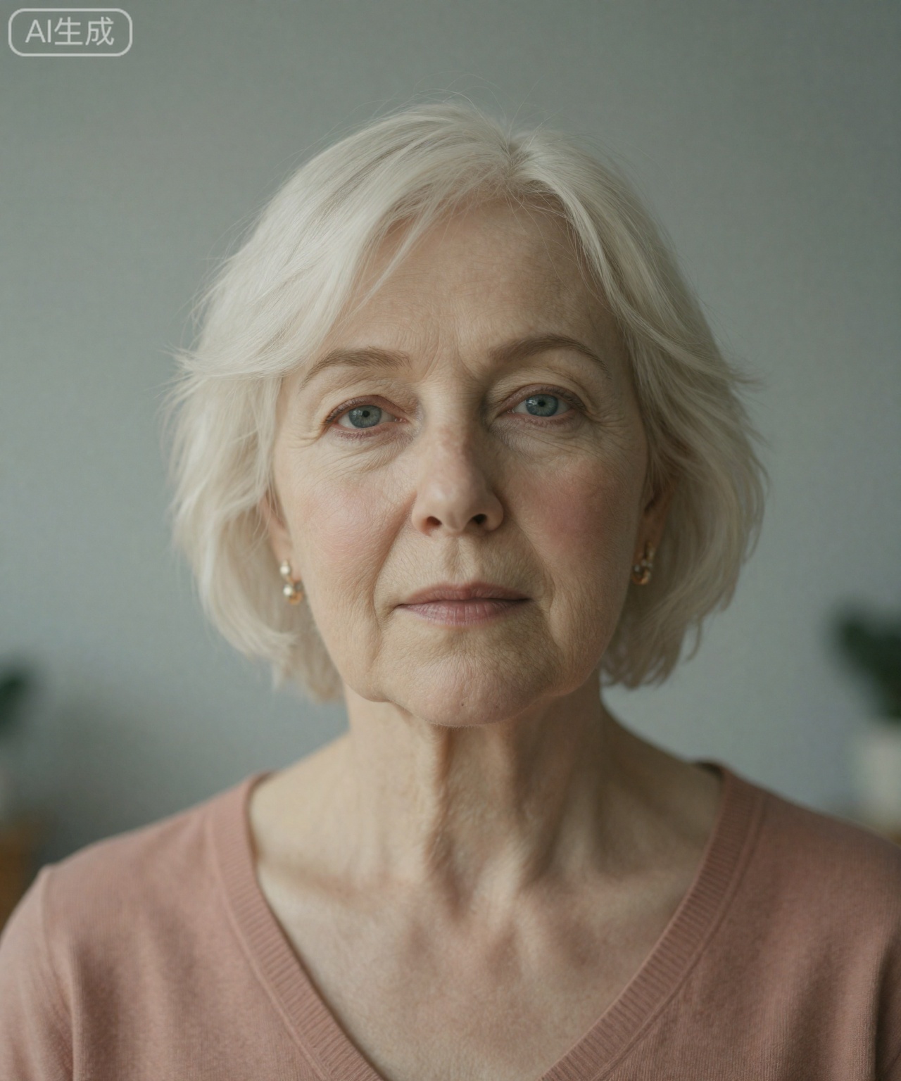 一个欧美老年白人女性