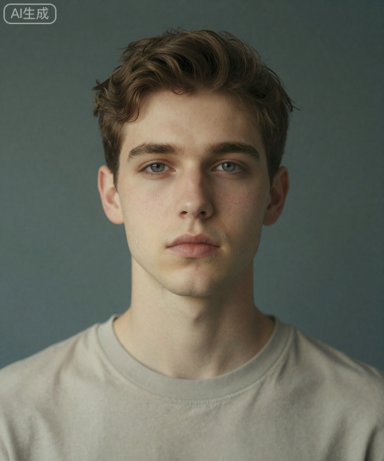 A young white European-American male