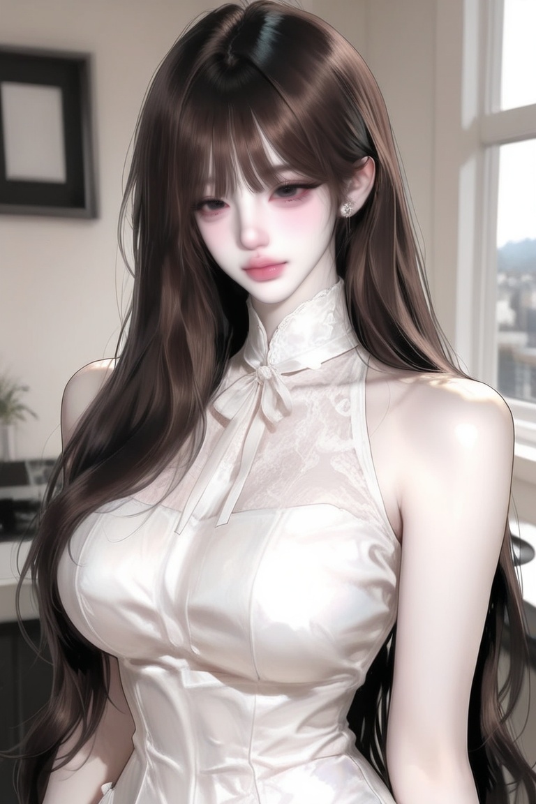 Semi-realistic anime,  Korean manhwa-inspired,  highly detailed on Tensor.Art