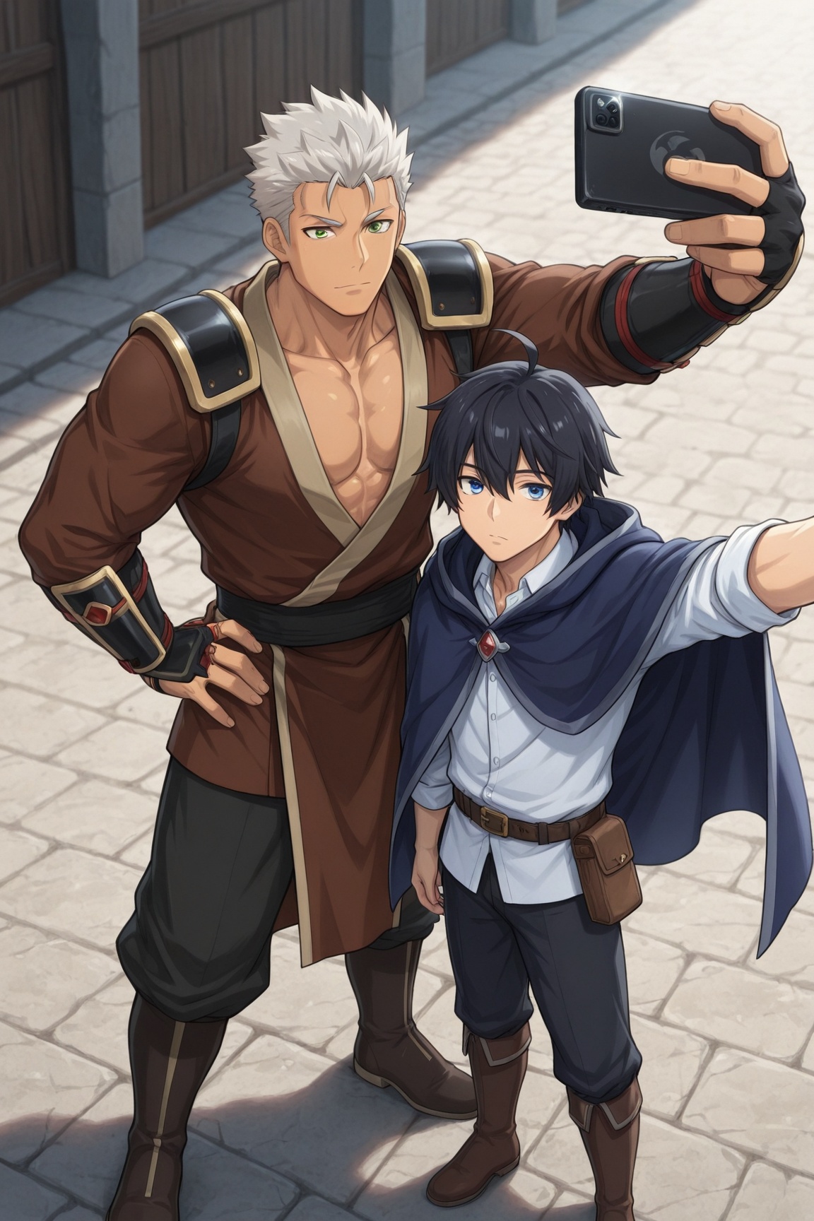 masterpiece,  best quality,  2boys on Tensor.Art