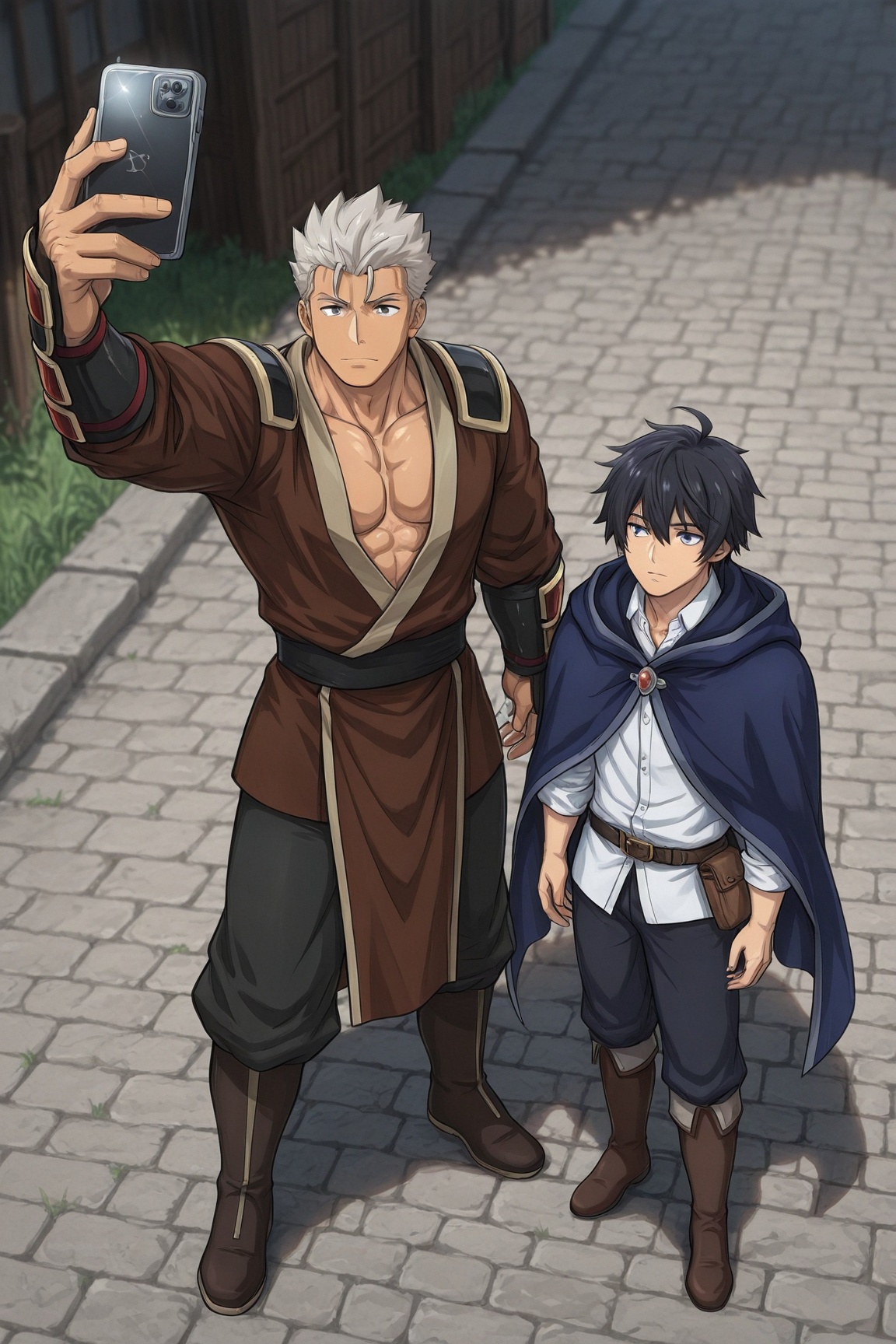 masterpiece,  best quality,  2boys on Tensor.Art
