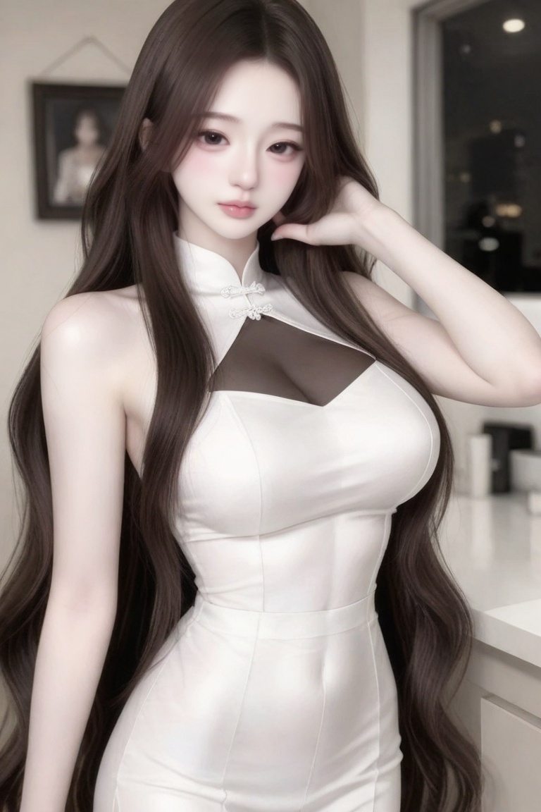 Semi-realistic anime,  Korean manhwa-inspired,  highly detailed on Tensor.Art