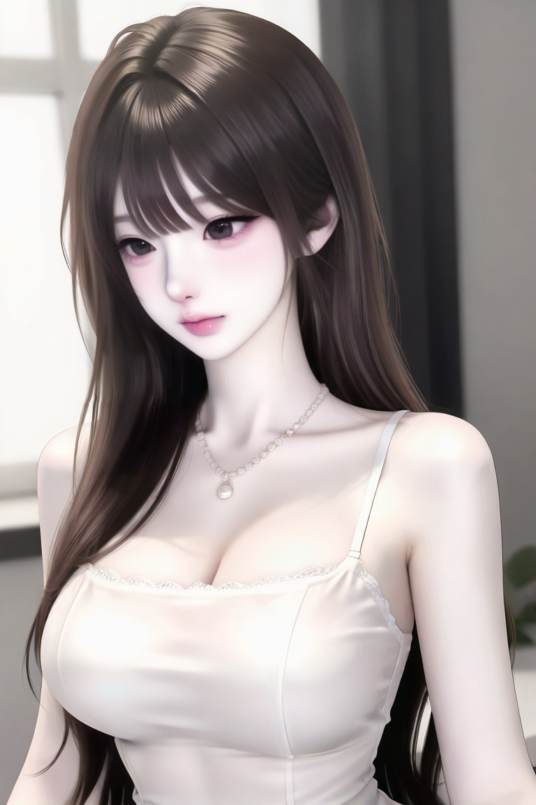 Semi-realistic anime,  Korean manhwa-inspired,  highly detailed on Tensor.Art