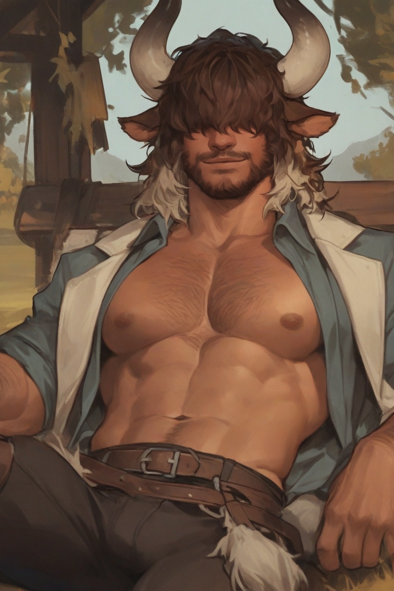 solo,  long hair,  smile on Tensor.Art