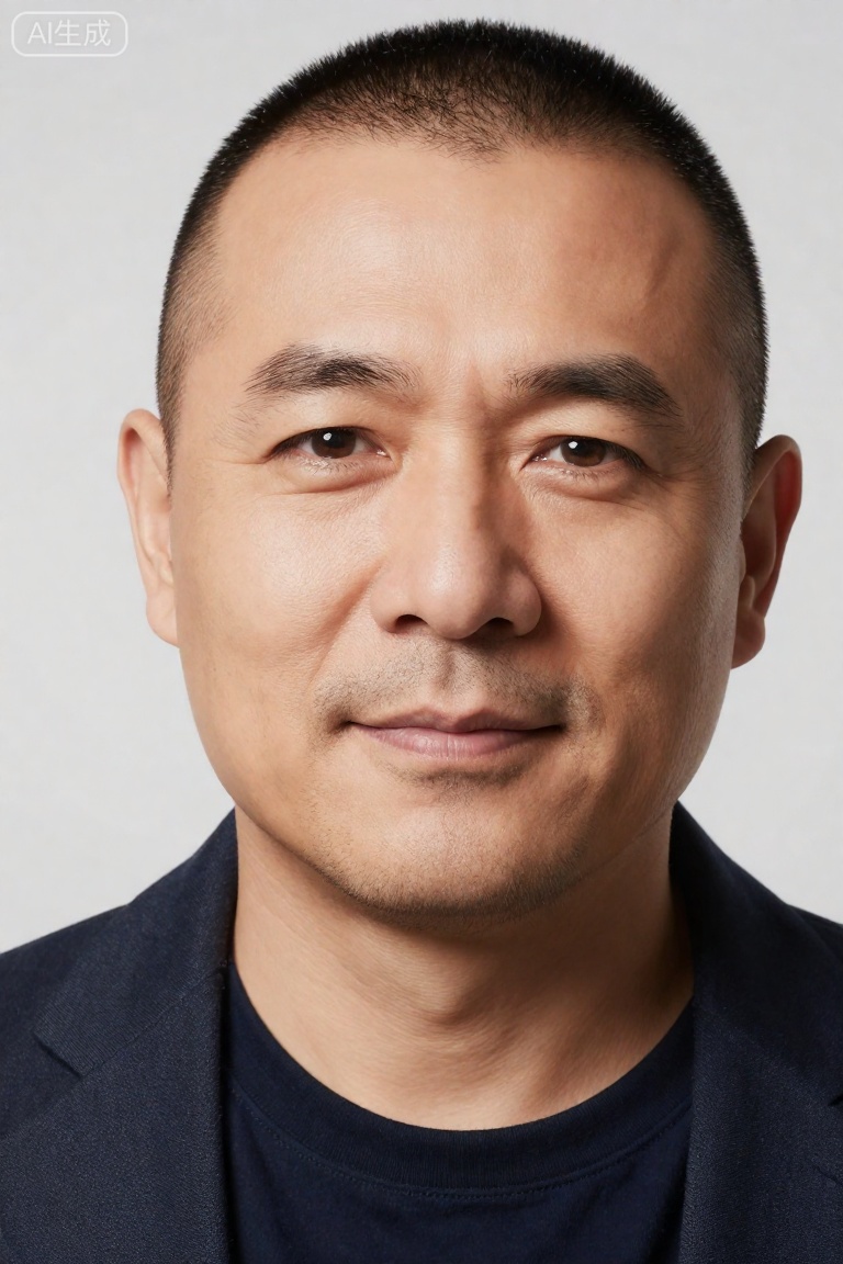 nsjs, a 30-year-old middle-aged man with short hair,