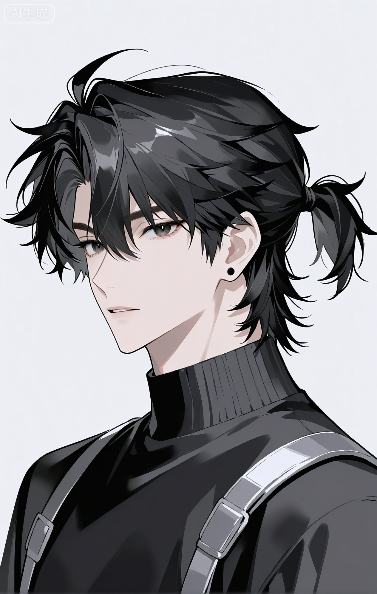 
Cheng Xiao Shi \(LINK CLICK\),Cheng_Xiaoshi,black hair,short ponytail,black eyes,,((short hair))