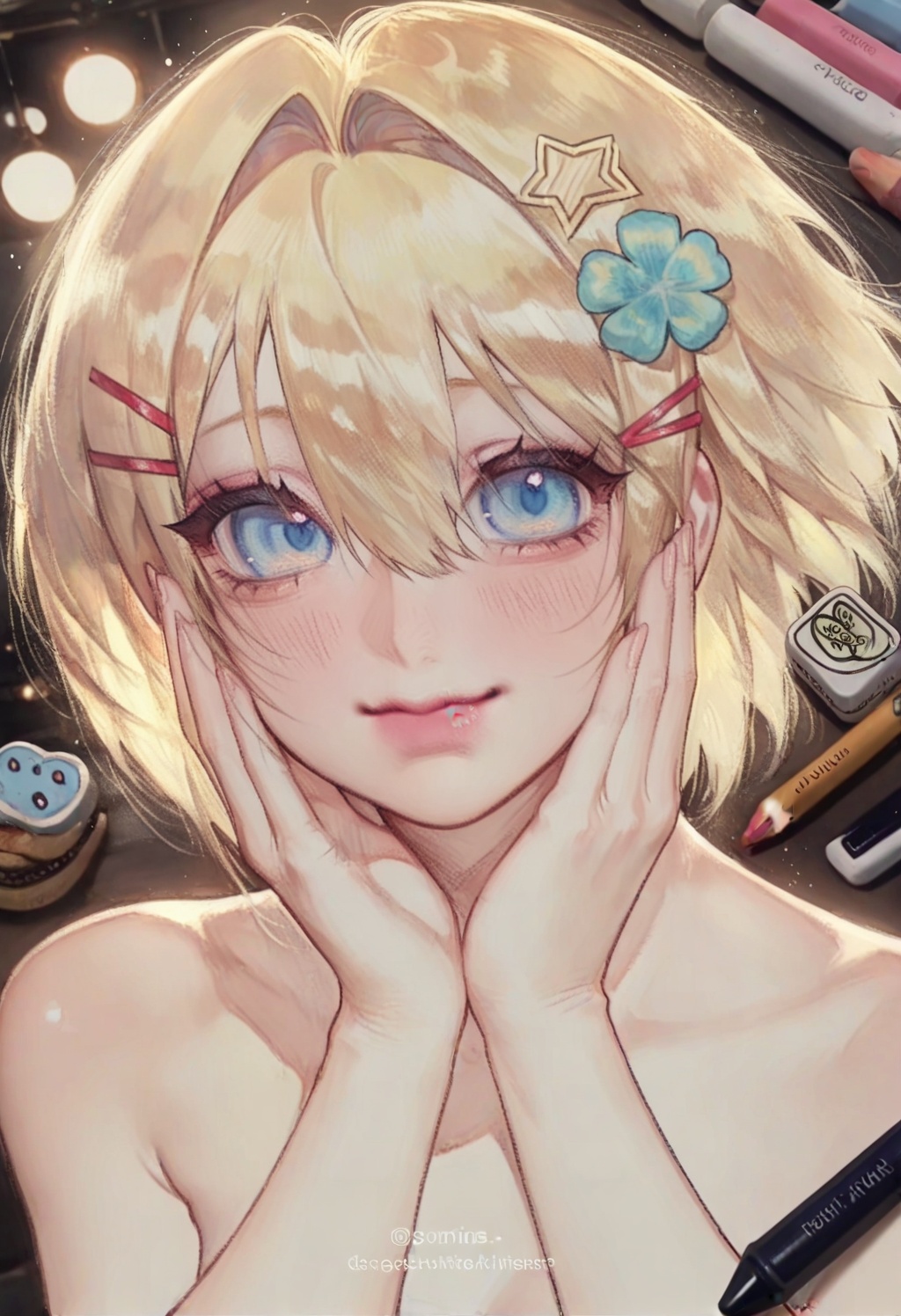 1girl,  solo,  looking at viewer on Tensor.Art