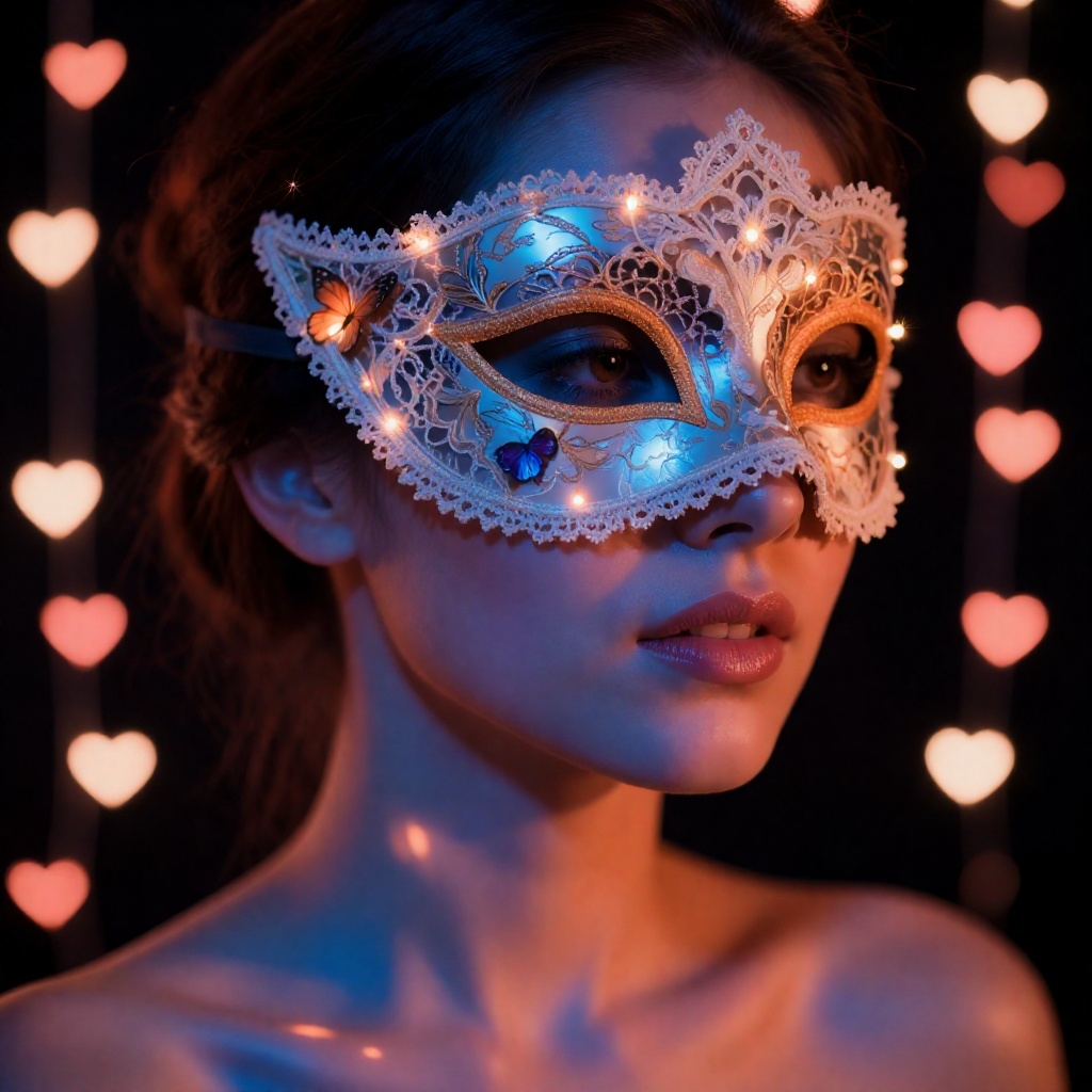 pinkfantasybabes,  Close-up of a woman's face,  focusing on her right side on Tensor.Art