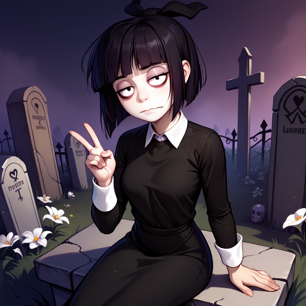 1girl,  solo focus,  creepy susie on Tensor.Art