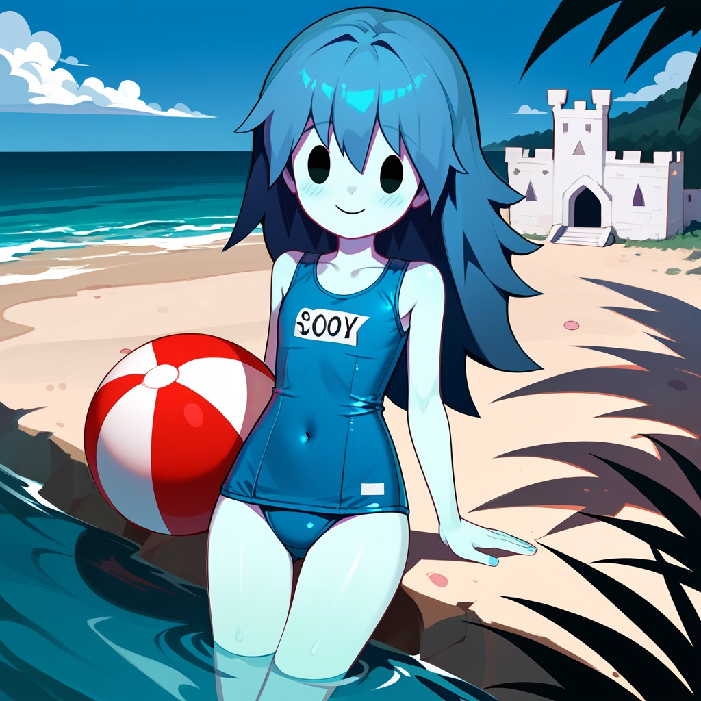 1girl,  ghost girl,  spooky (sjm) on Tensor.Art