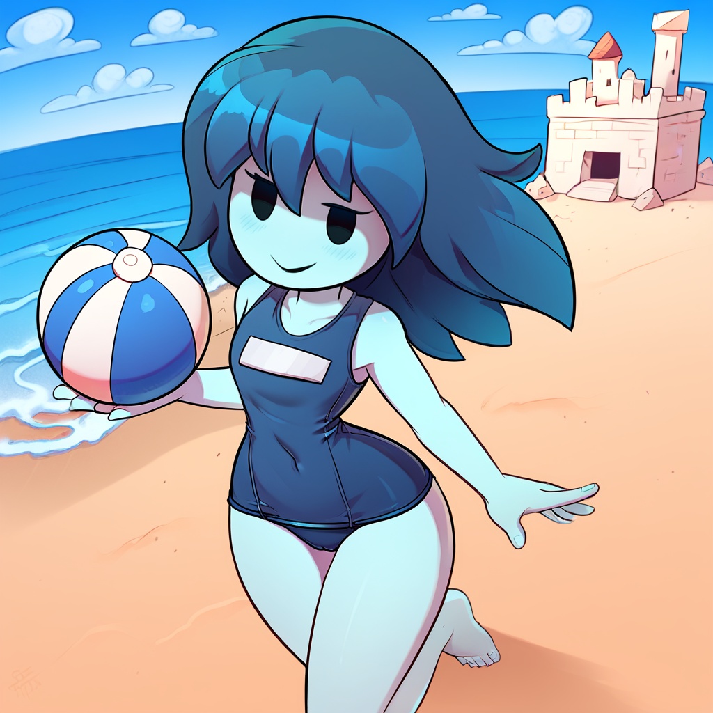 1girl,  ghost girl,  spooky (sjm) on Tensor.Art