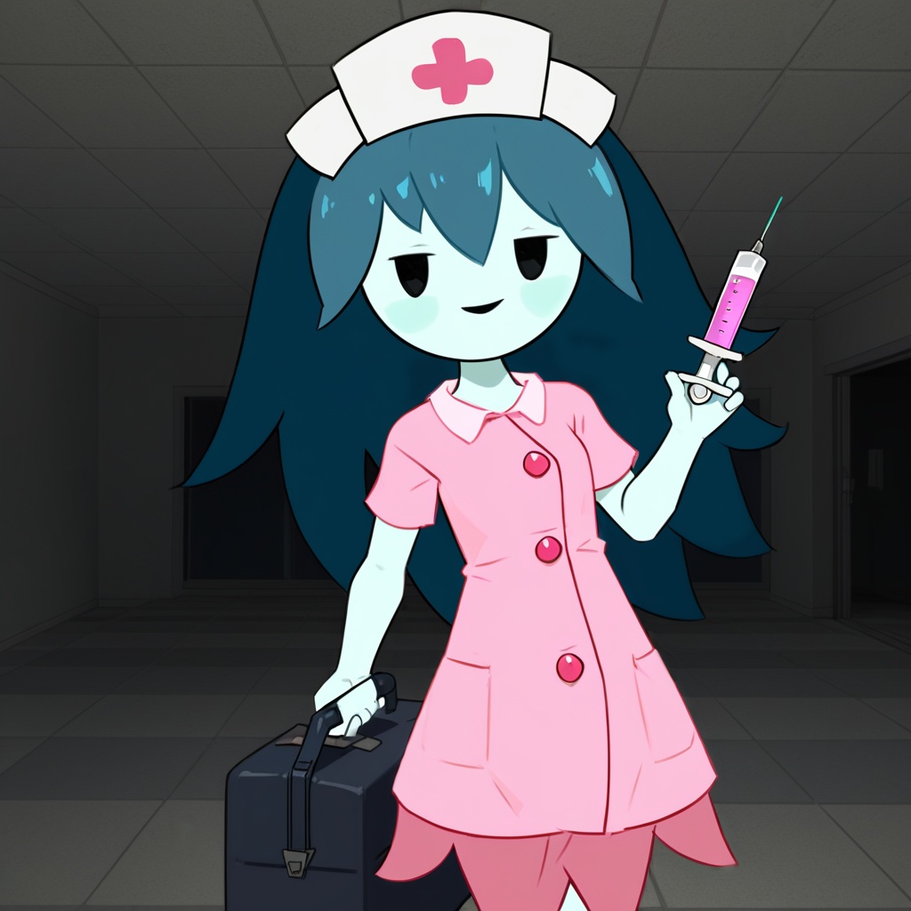 1girl,  ghost girl,  nurse spooky on Tensor.Art