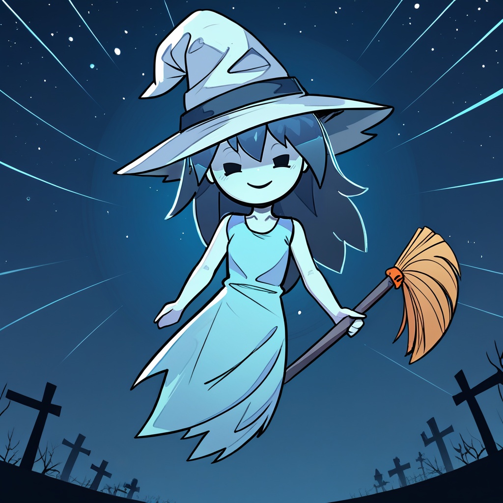 1girl,  solo focus,  graveyard on Tensor.Art