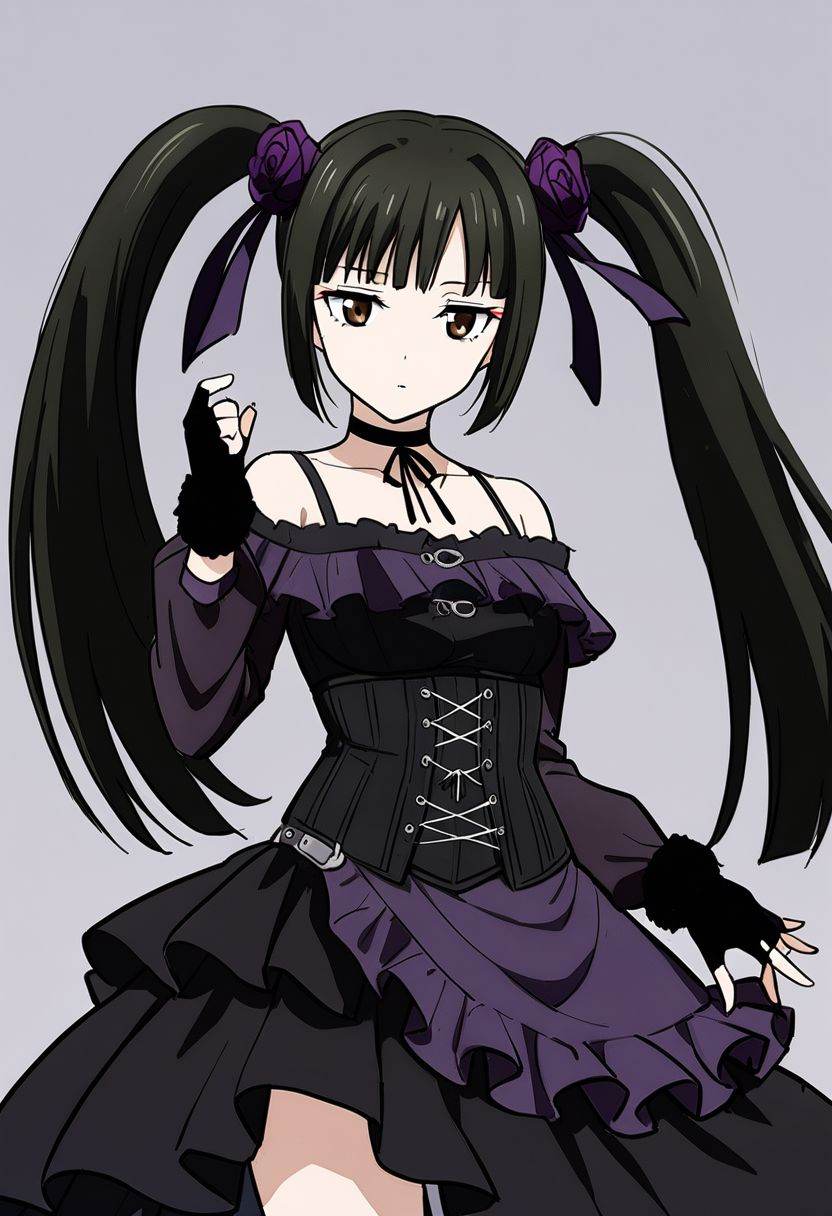 1girl,  solo,  kurobane_sakura on Tensor.Art