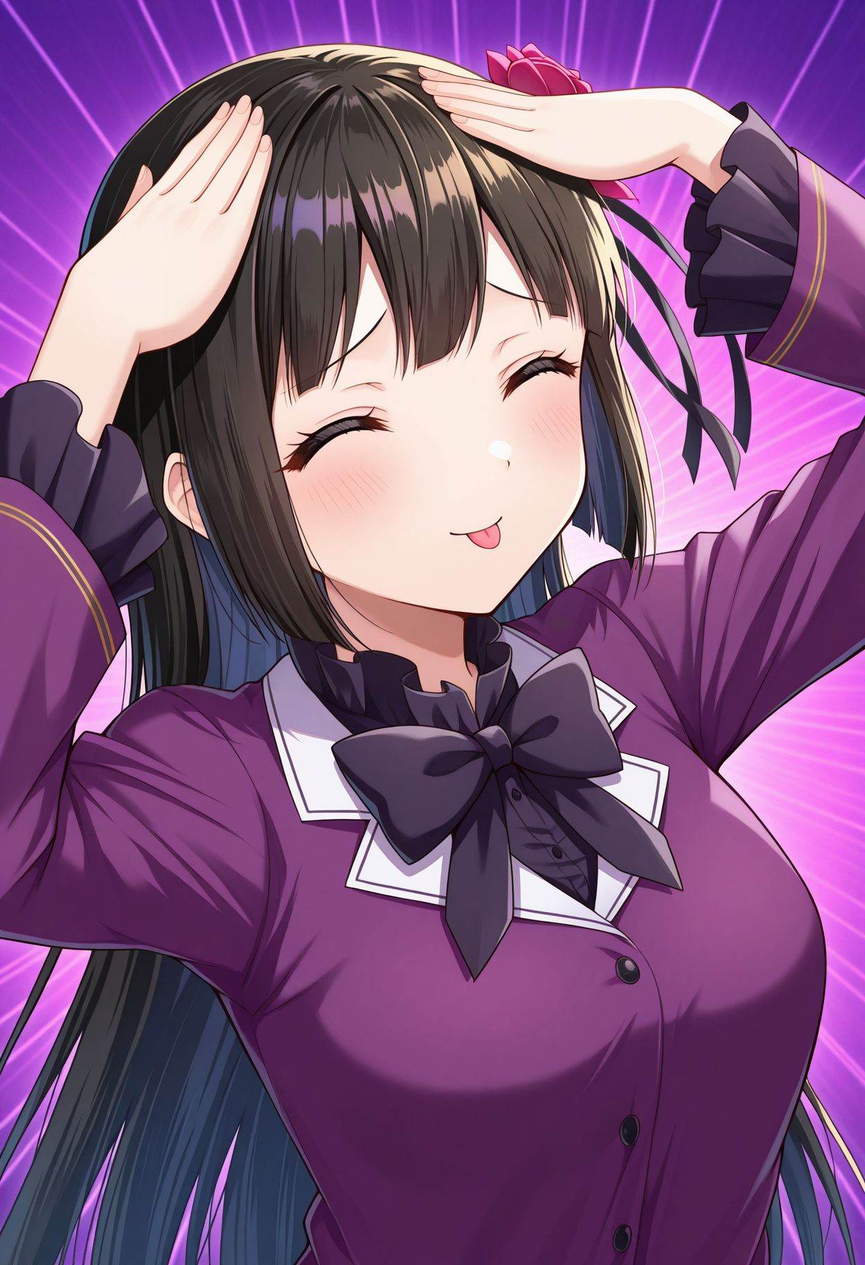 kurobane sakura,  1girl,  solo on Tensor.Art
