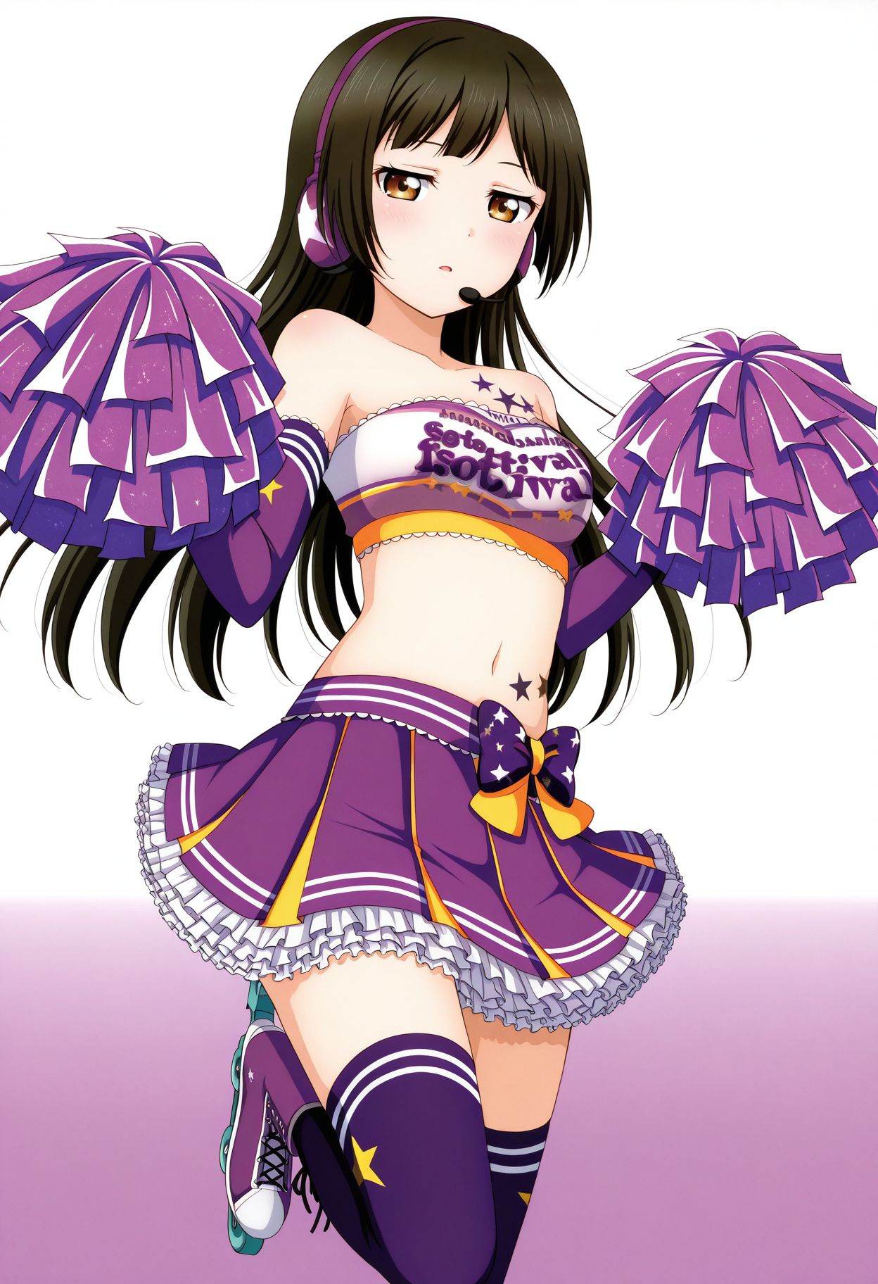 kurobane sakura,  brown eyes,  1girl on Tensor.Art
