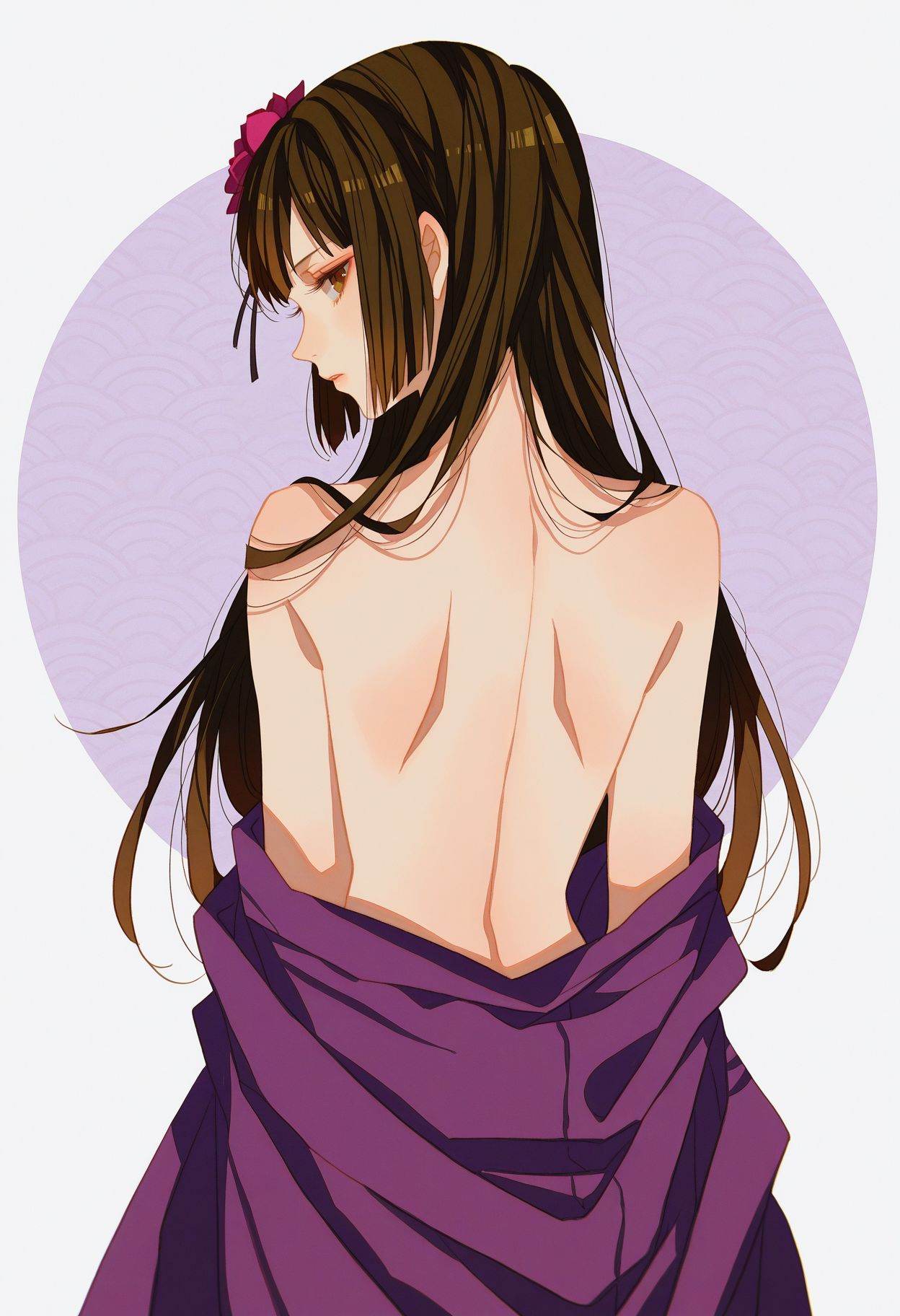kurobane sakura,  brown eyes,  1girl on Tensor.Art