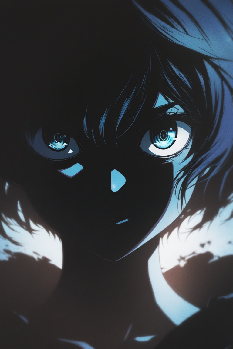 1girl,  silhouette,  extremely close up on Tensor.Art