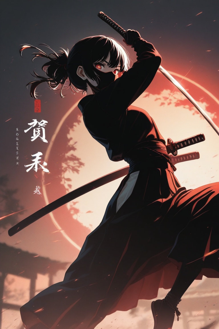 1girl,  silhouette,  dynamic pose on Tensor.Art