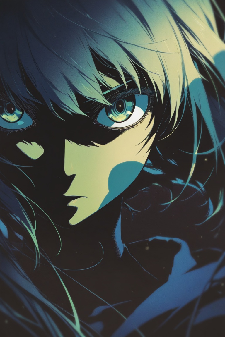 1girl,  silhouette,  extremely close up on Tensor.Art