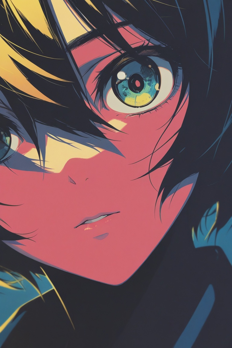 1girl,  silhouette,  extremely close up on Tensor.Art