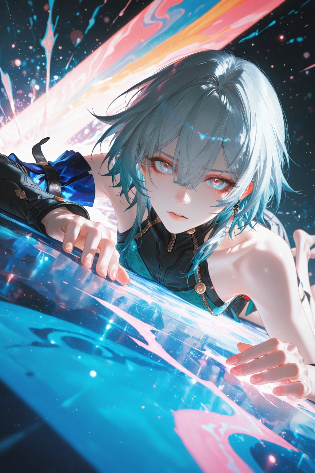 Depth of field,  light particles,  lens flare by ikun on Tensor.Art