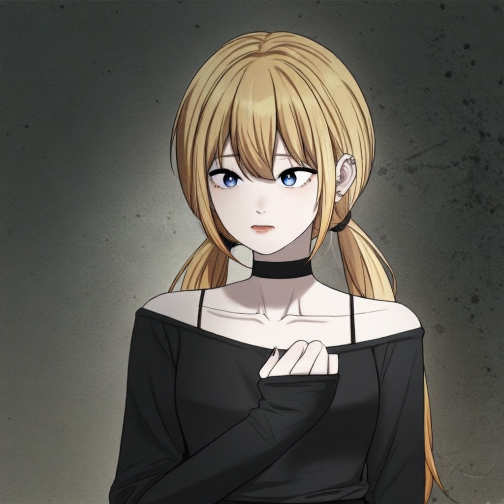 long hair,  bangs,  blue eyes on Tensor.Art