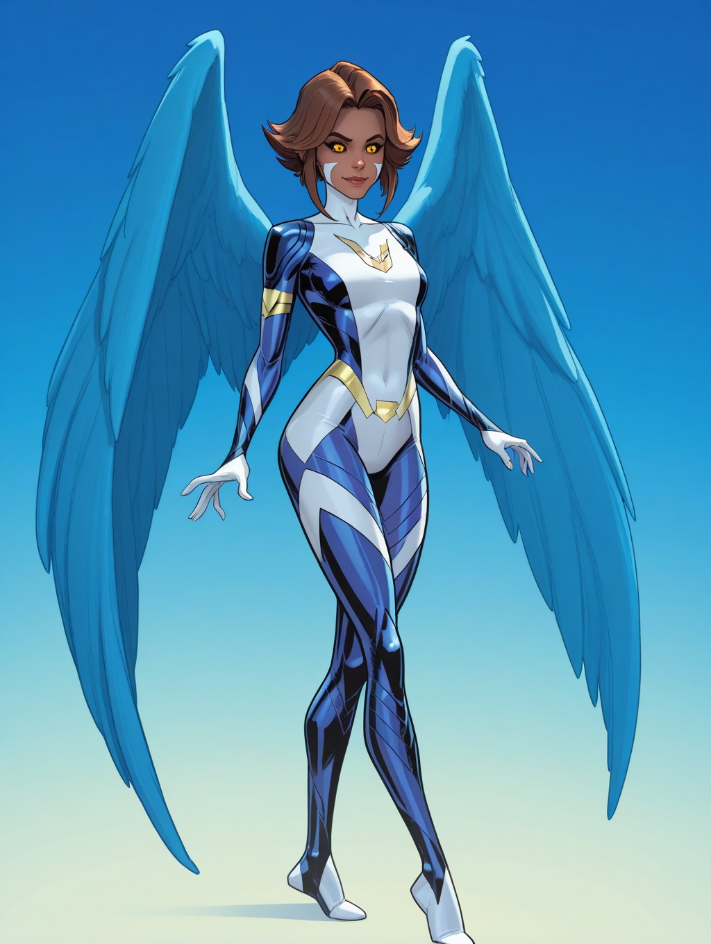 Kaila,  brown hair,  dark-skinned female on Tensor.Art