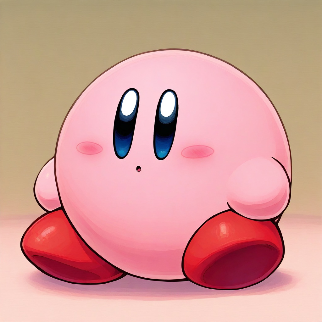 masterpiece,  kirby,  pink body on Tensor.Art