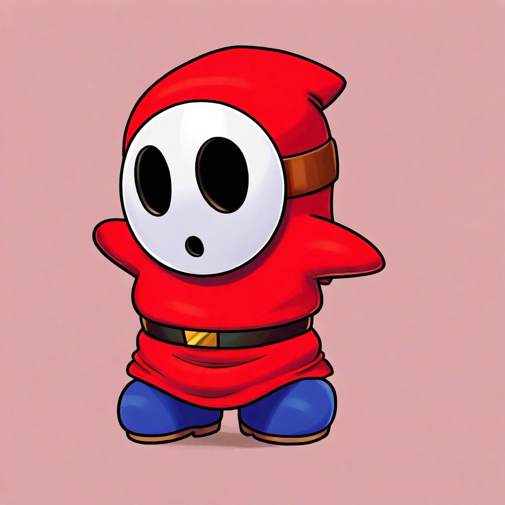 masterpiece,  solo,  shy guy \(mario\) on Tensor.Art