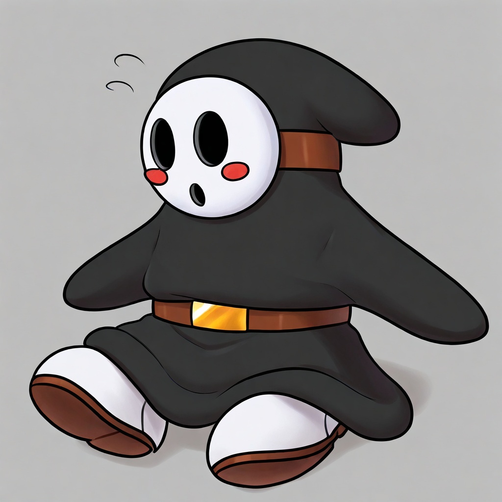 masterpiece,  solo,  shy guy \(mario\) on Tensor.Art