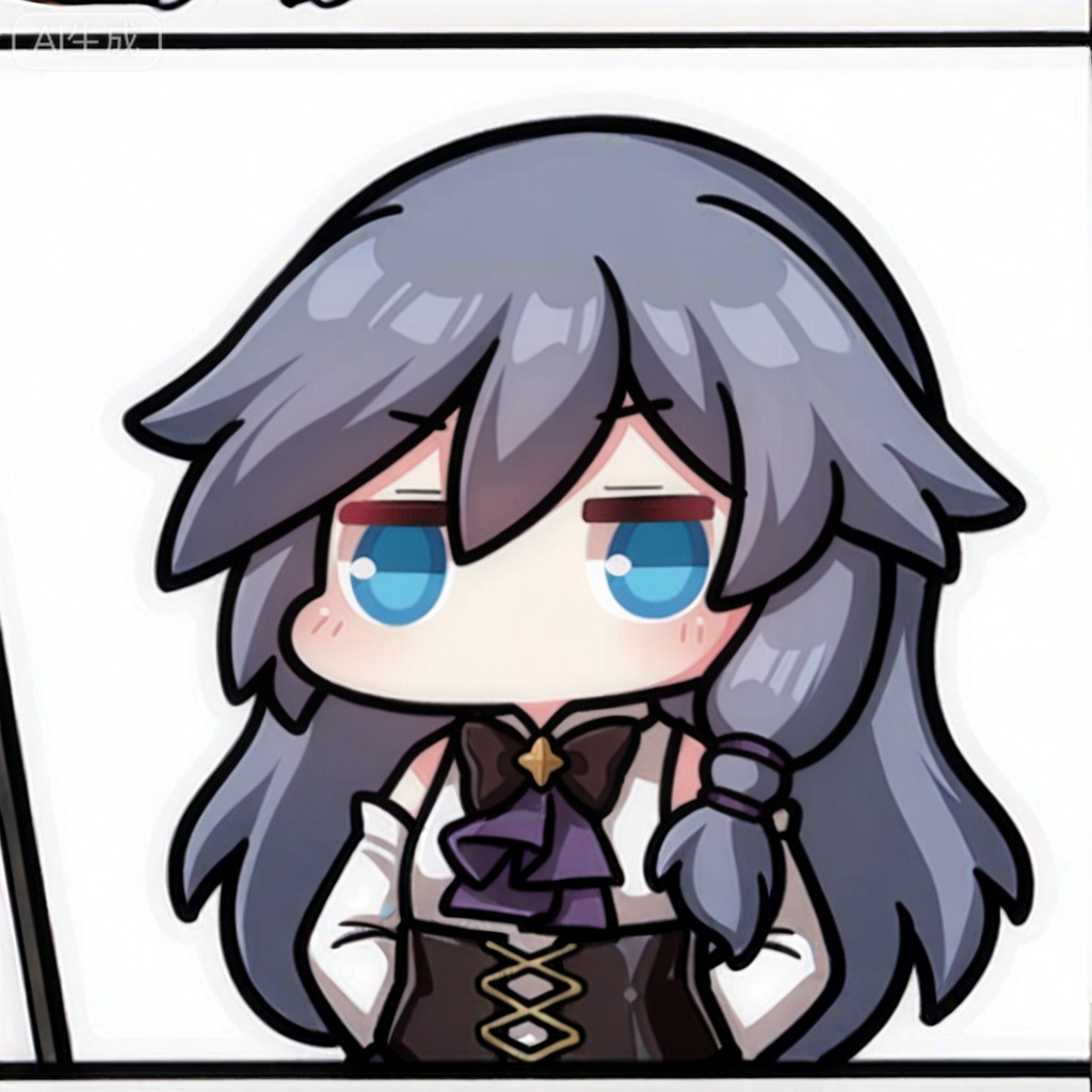 masterpiece, best quality,solo,((white background:1.2)),simple background,, 
looking at viewer,fu_hua,chibi,manga_style