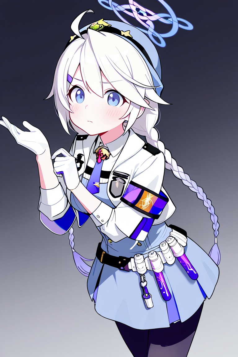 kirino \(blue archive\),  braid,  twin braids on Tensor.Art