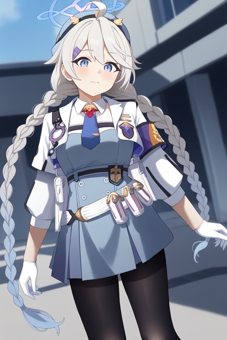kirino \(blue archive\),  braid,  twin braids on Tensor.Art