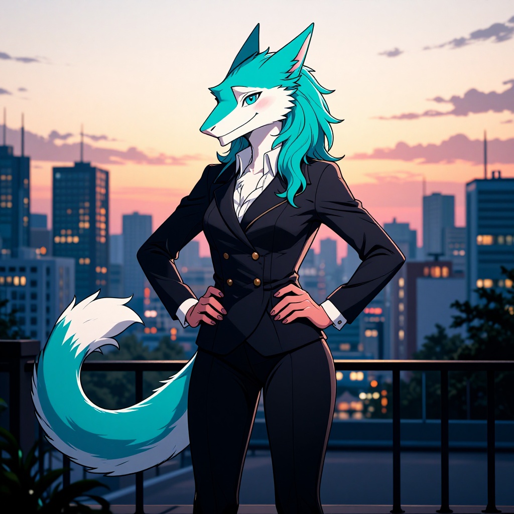 city background,  dawn,  solo on Tensor.Art