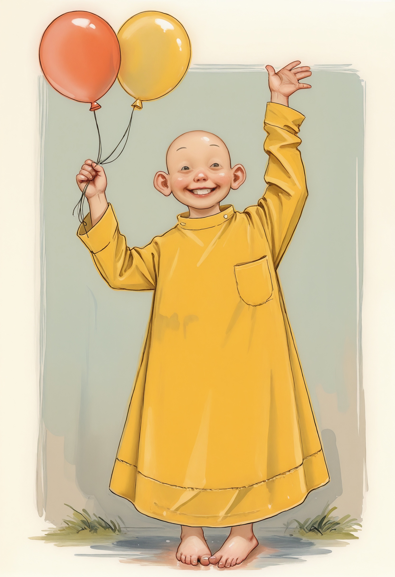 ykilf,  oversized shirt,  bald on Tensor.Art