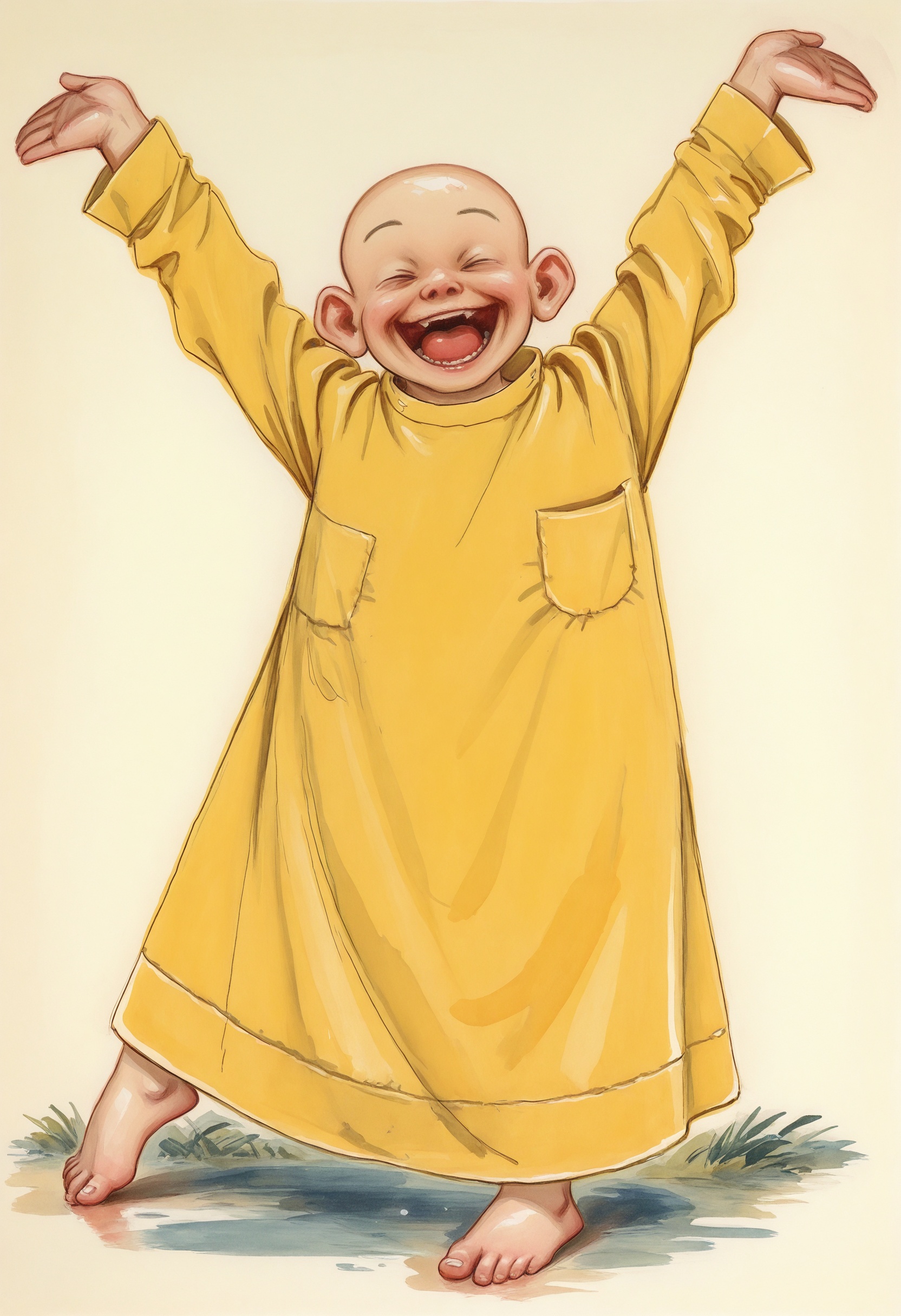 ykilf,  oversized shirt,  bald on Tensor.Art