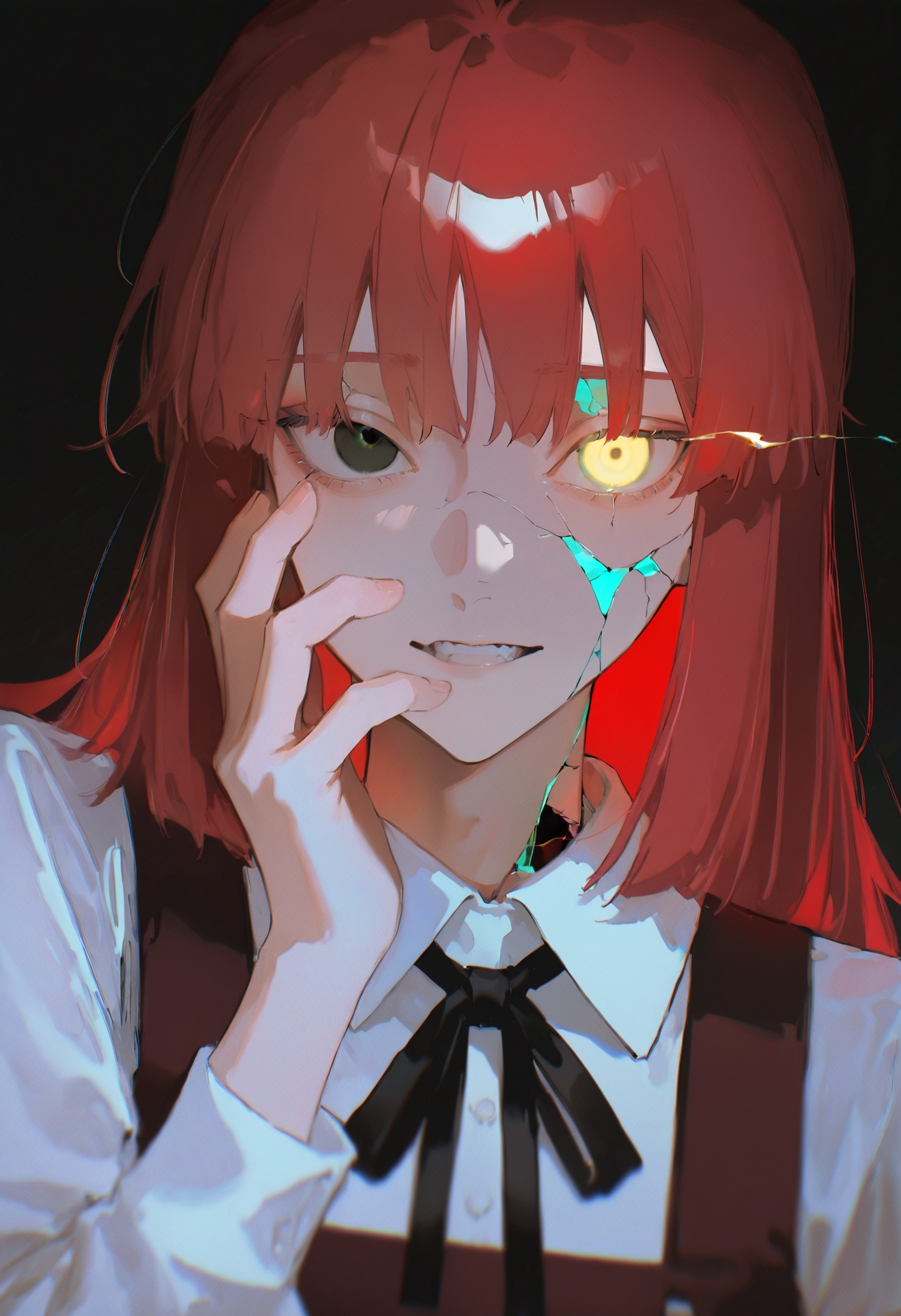 bXVrd,  1girl,  heterochromia on Tensor.Art