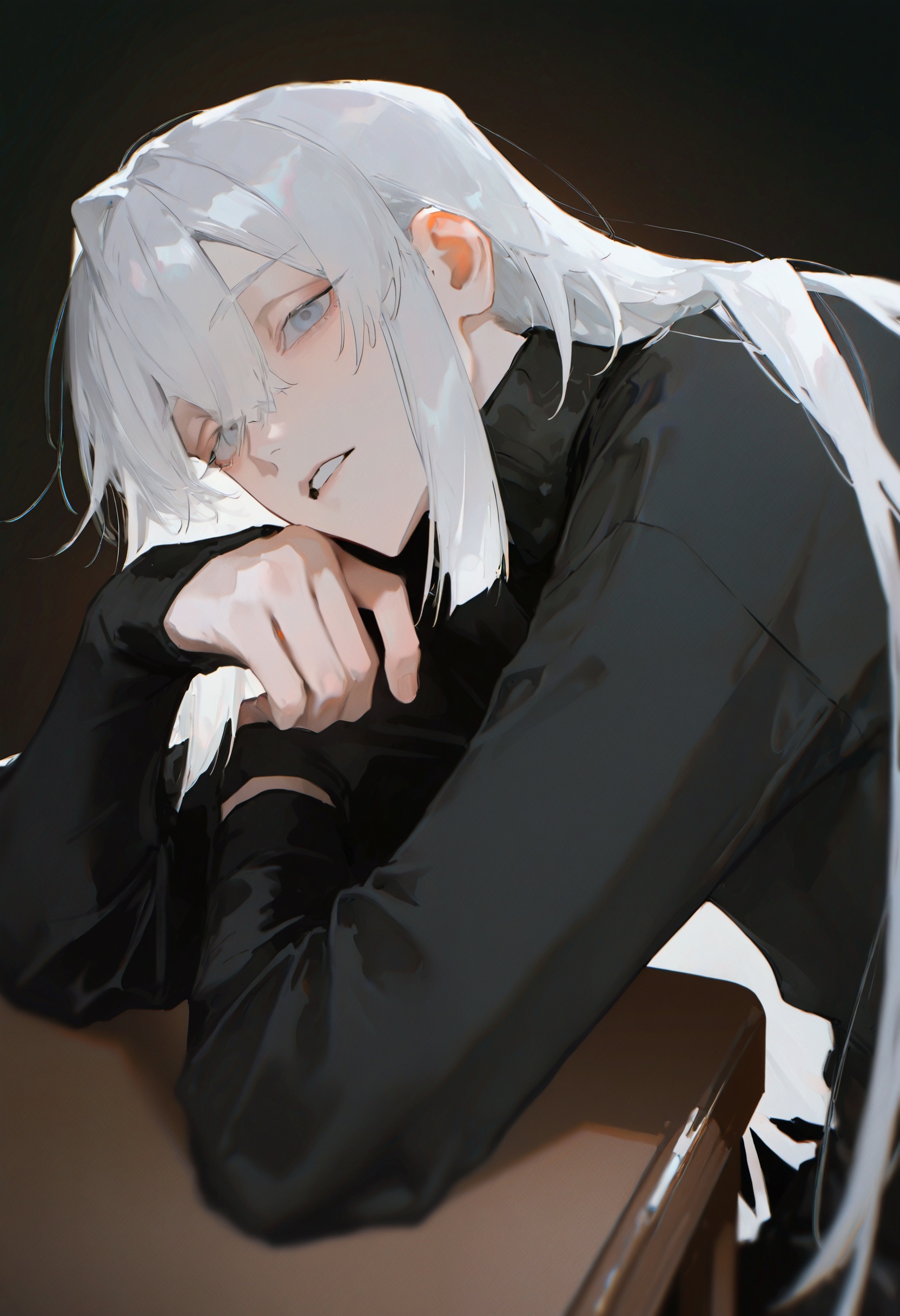 bXVrd,  long hair,  solo on Tensor.Art