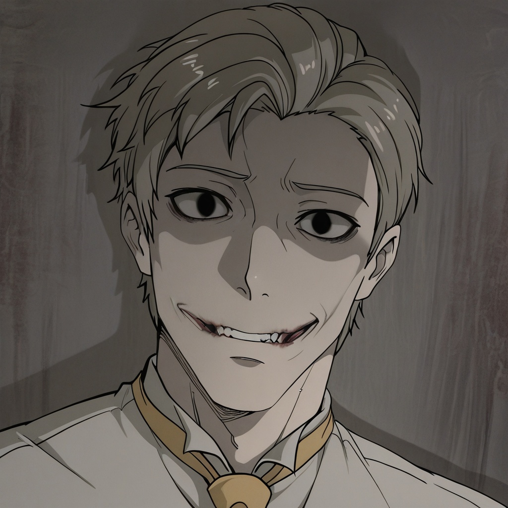(Isekaium_creepysmile):1.3,  solo,  fear_in_eyes on Tensor.Art