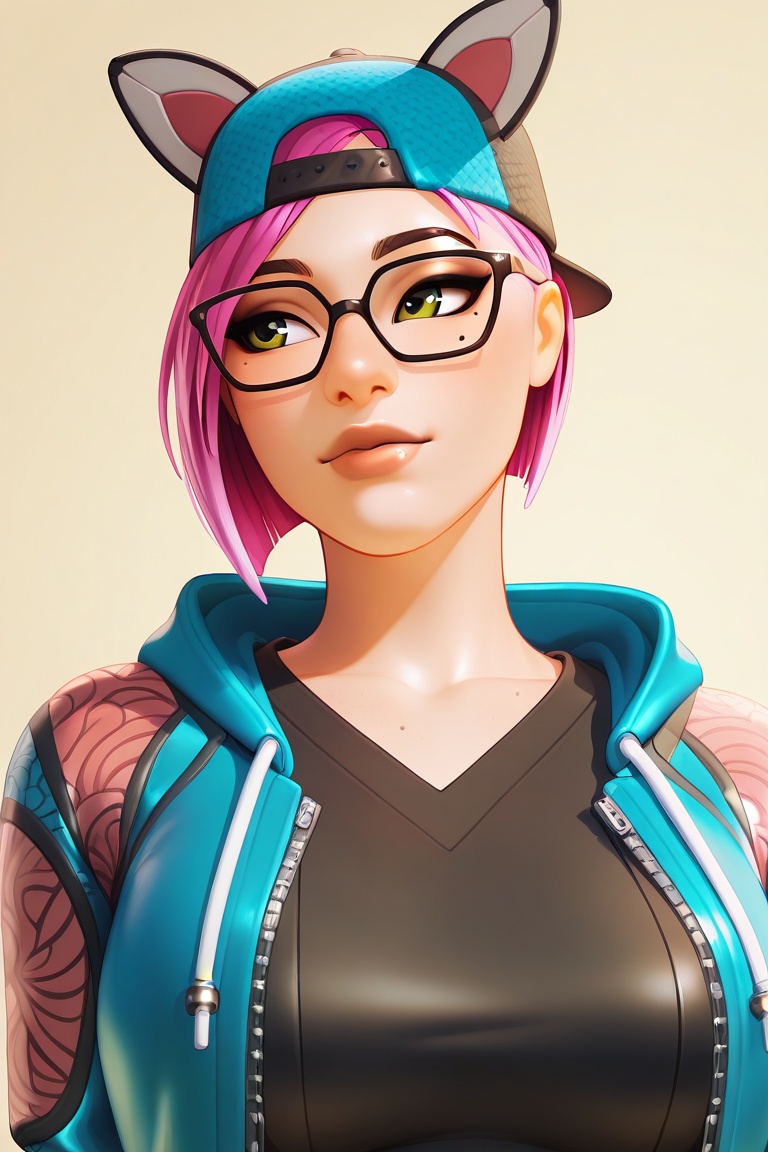 1girl,  solo,  lynx on Tensor.Art