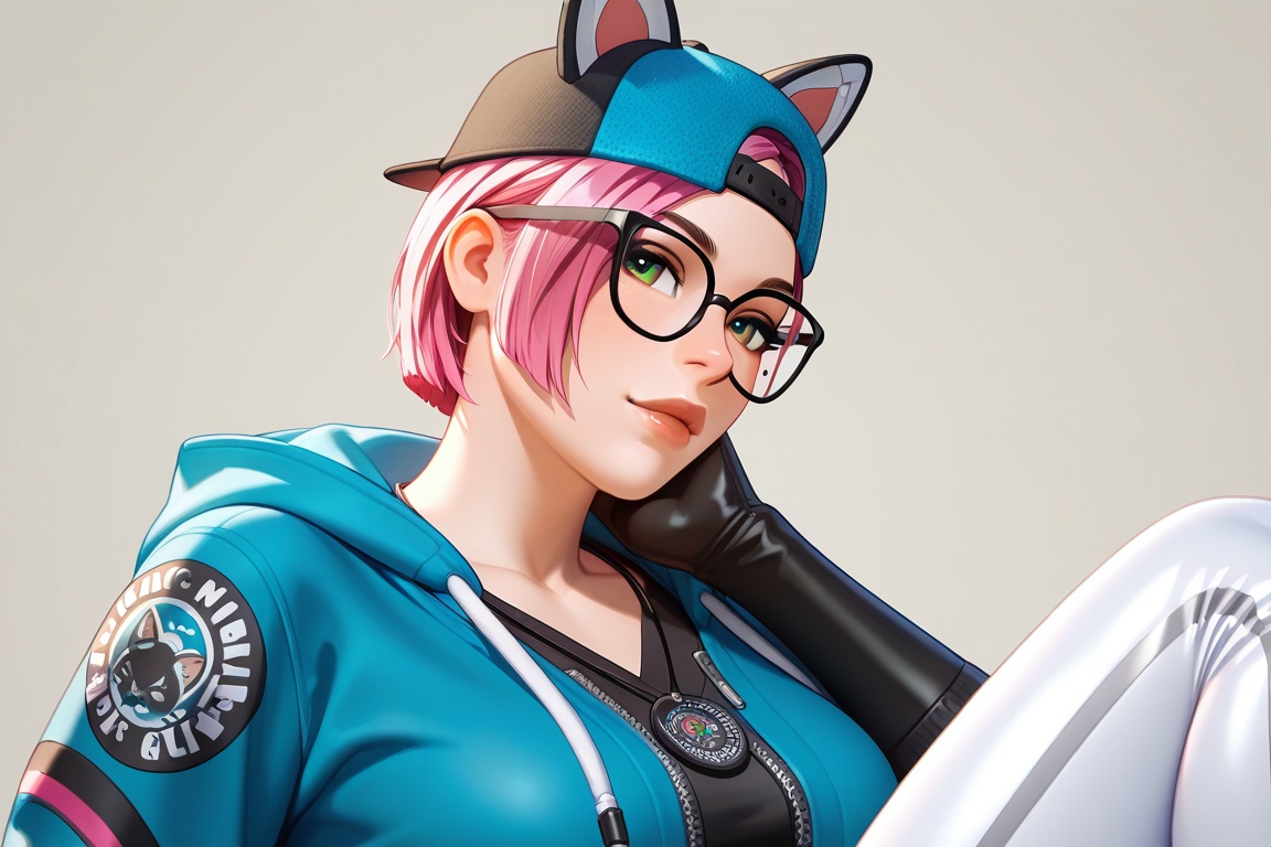1girl,  solo,  lynx on Tensor.Art
