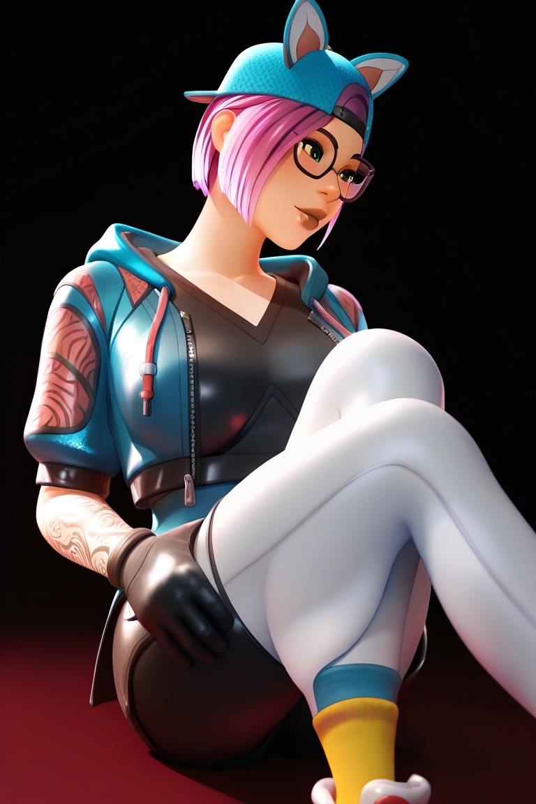 1girl,  solo,  lynx on Tensor.Art