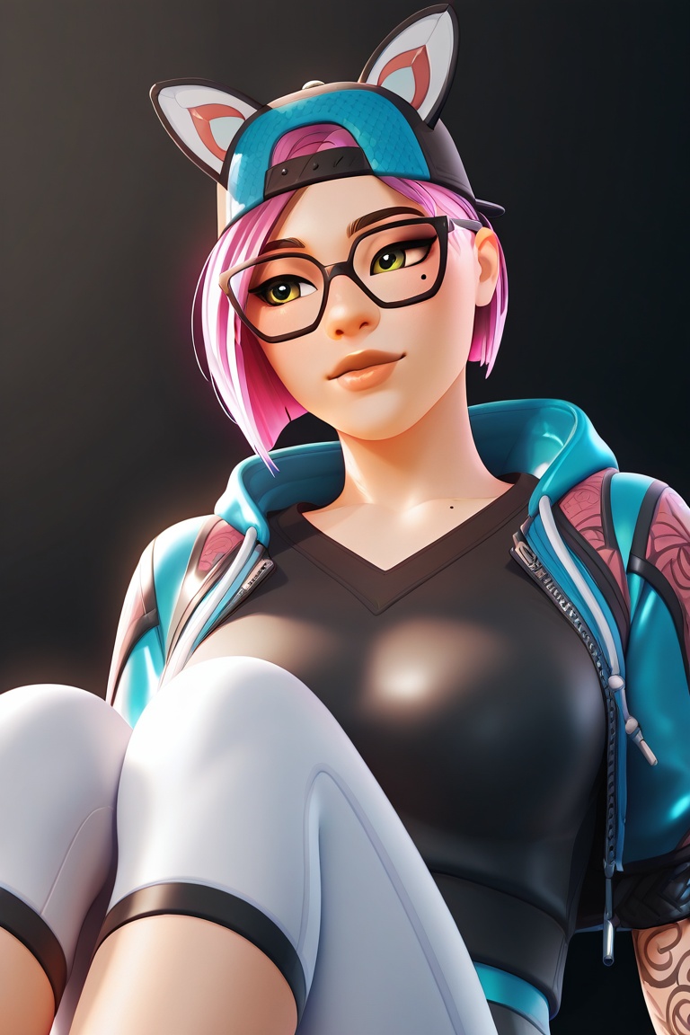 1girl,  solo,  lynx on Tensor.Art